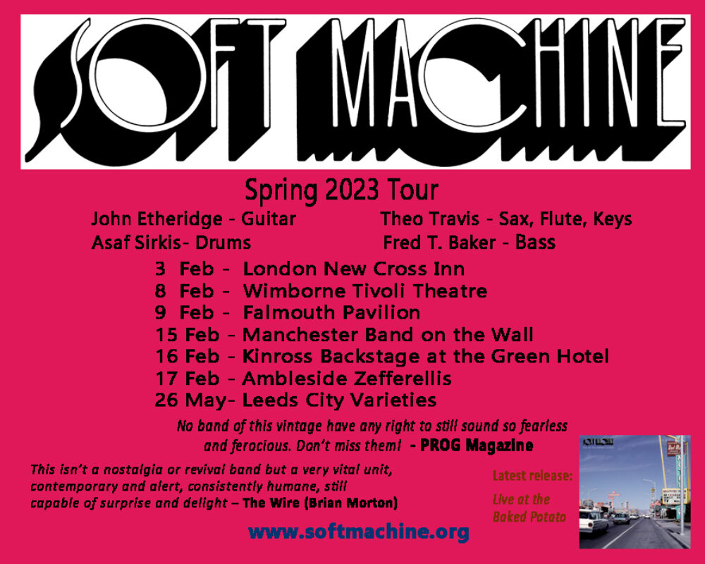 Softmachine Tour 2023